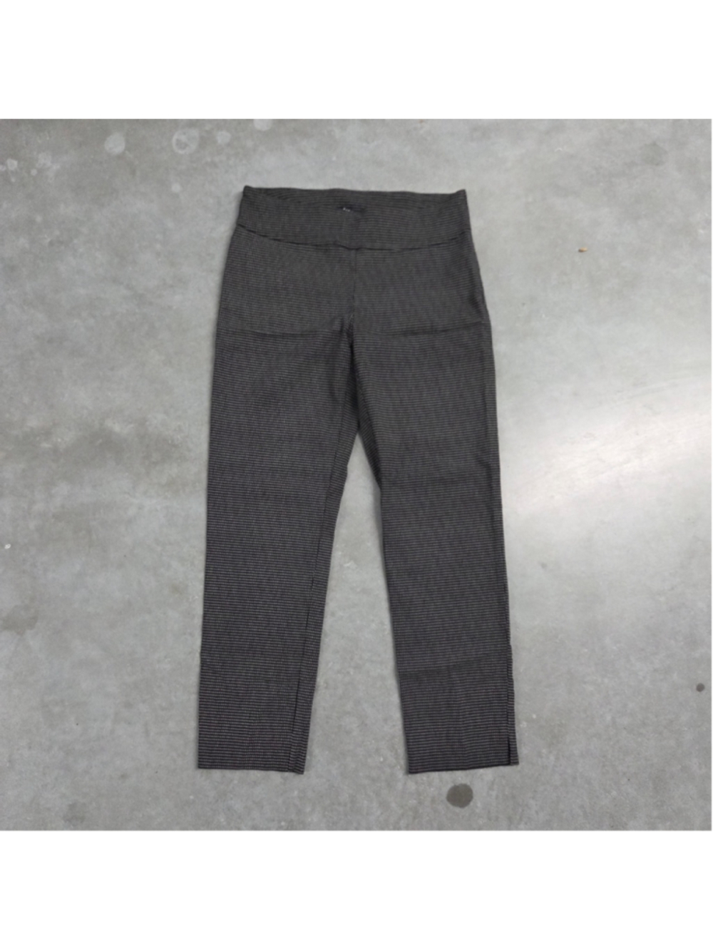 Zac & Rachel Black Pants Houndstooth Size 10 Office Siren Corpcore Dark Academia
